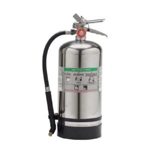 6 Litre Kitchen Fire Extinguisher SS Body for Commercial Kitchen & Restaurant
